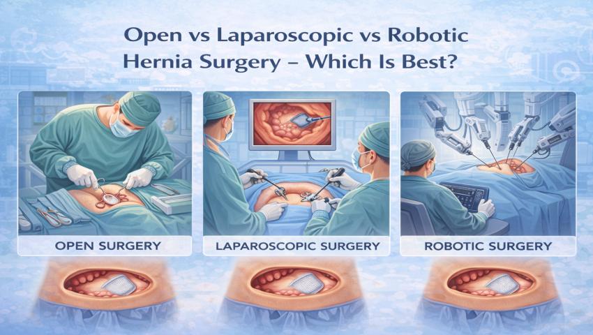Open vs Laparoscopic vs Robotic Hernia Surgery – Which Is Best